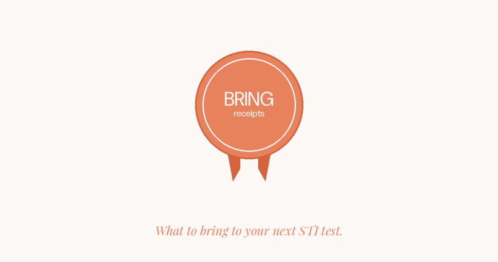 What to Bring to an STI Test
